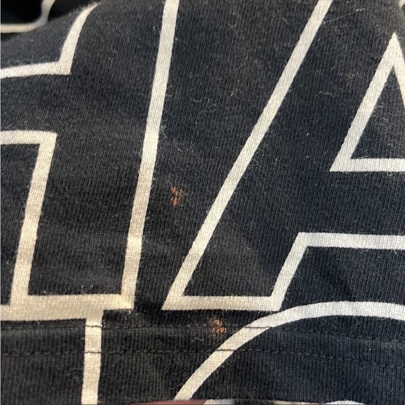 CHAMPION Cropped Logo T-Shirt Black/ White-XL - Picture 3 of 3